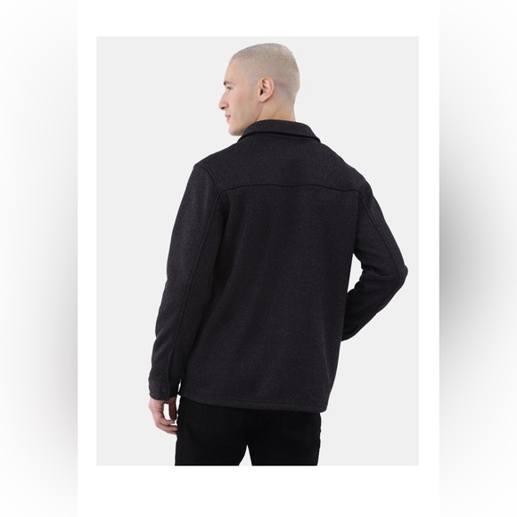 Men's George Dark Gray Shirt Jacket - Picture 4 of 7